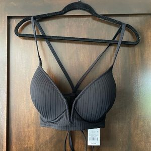 Black Swimsuit Top